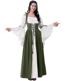 Olive Medieval Renaissance Womens Costume