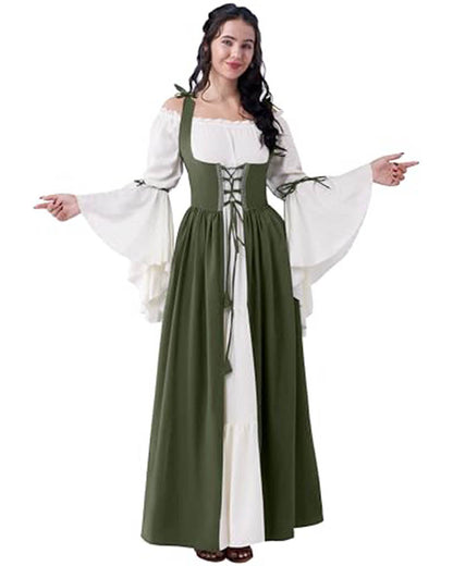 Olive Medieval Renaissance Womens Costume