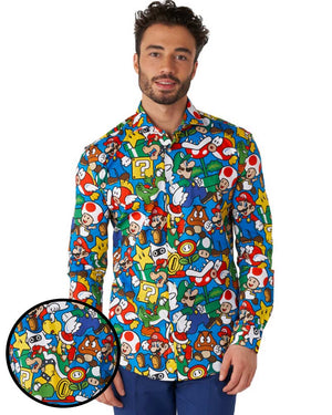 Opposuit Super Mario Mens Shirt