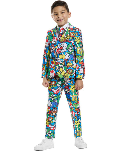 Opposuit Super Mario Premium Boys Costume