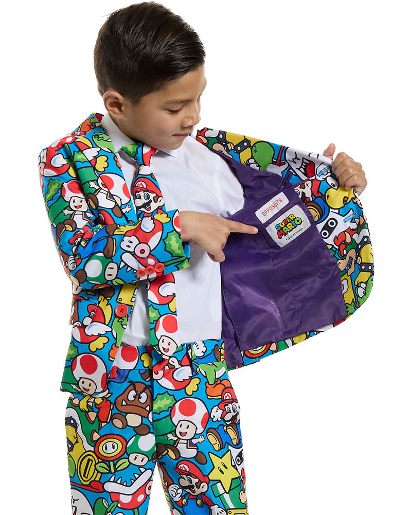 Opposuit Super Mario Premium Boys Costume
