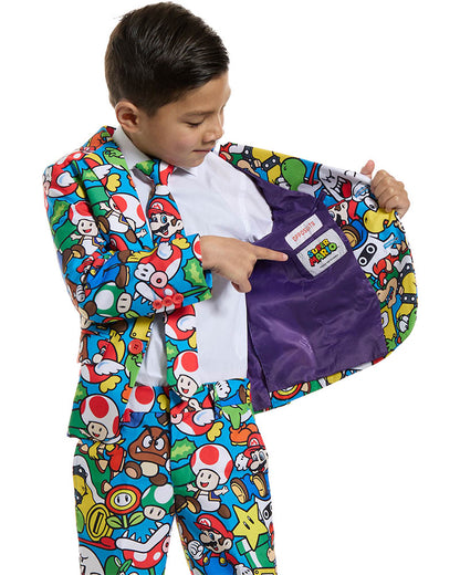 Opposuit Super Mario Premium Boys Costume