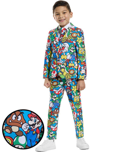 Opposuit Super Mario Premium Boys Costume