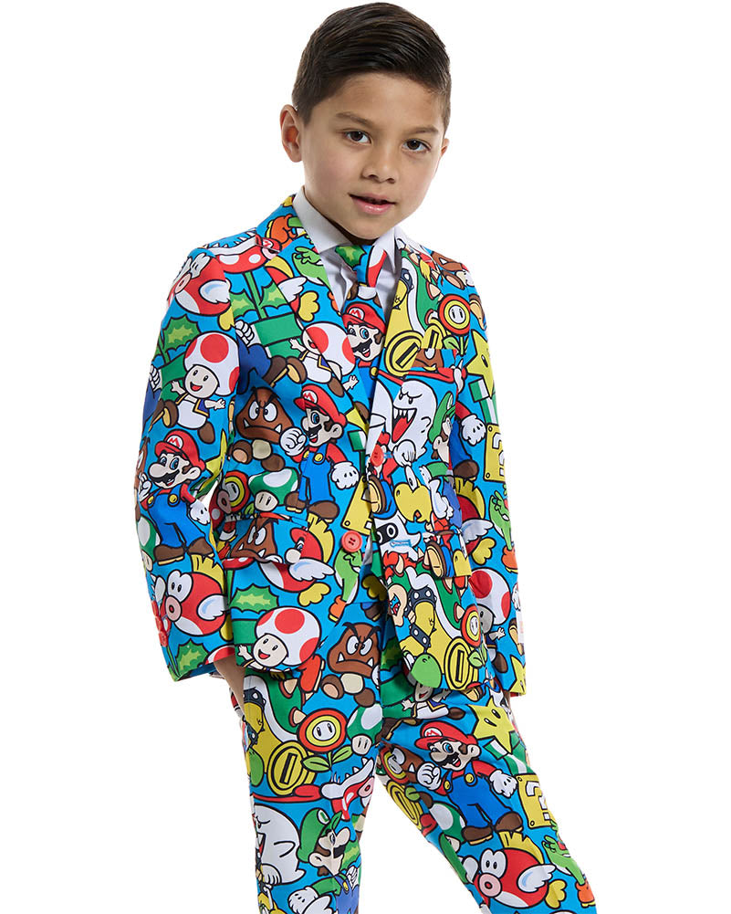 Opposuit Super Mario Premium Boys Costume