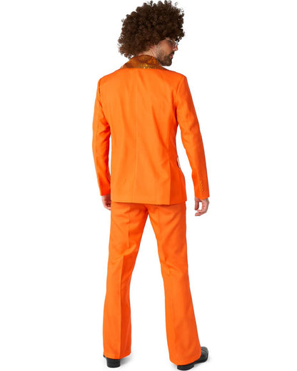 70s Orange Disco Mens Suitmeister