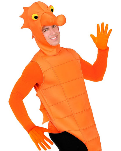 Orange Gloves