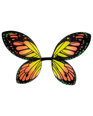 Orange Monarch Butterfly Kids Wings