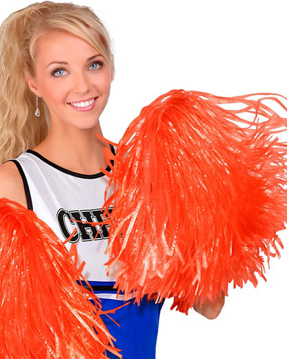 Orange Cheerleading Pom Pom