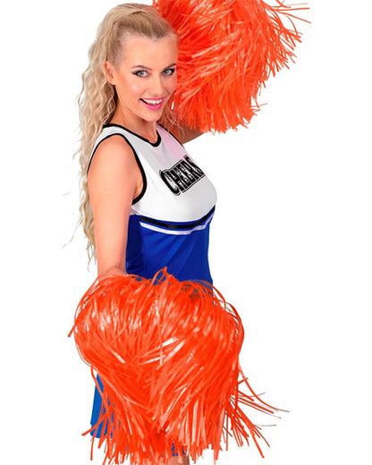 Orange Cheerleading Pom Pom