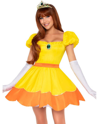 Orange Princess Womens Costume