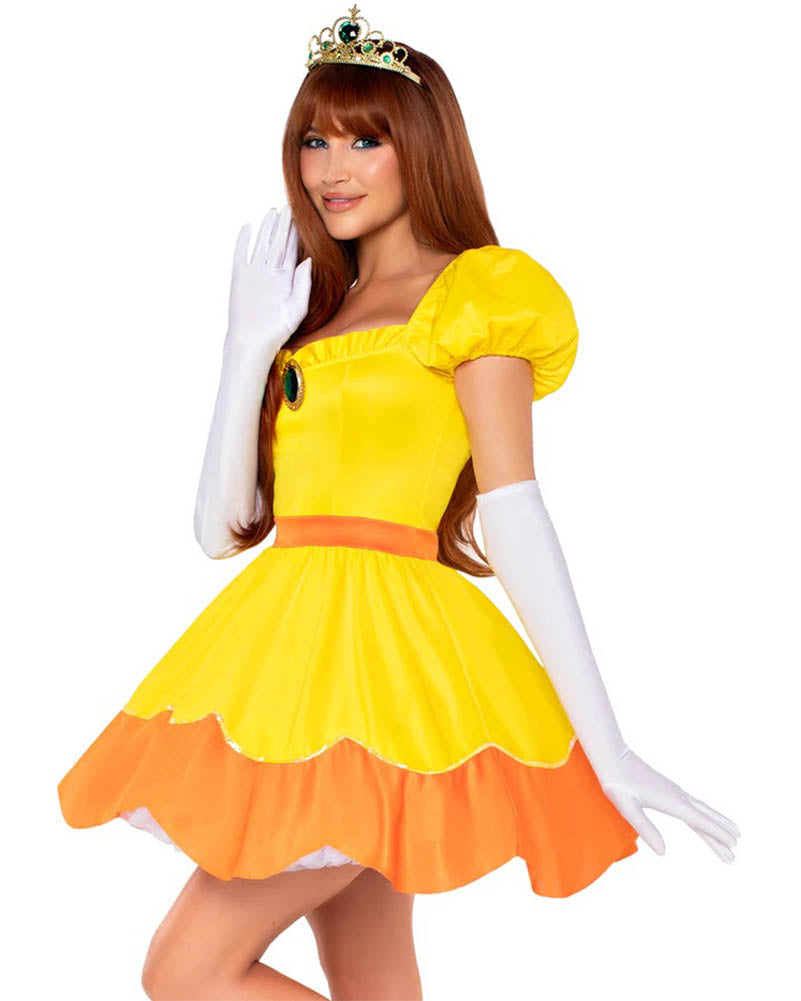 Orange Princess Womens Costume