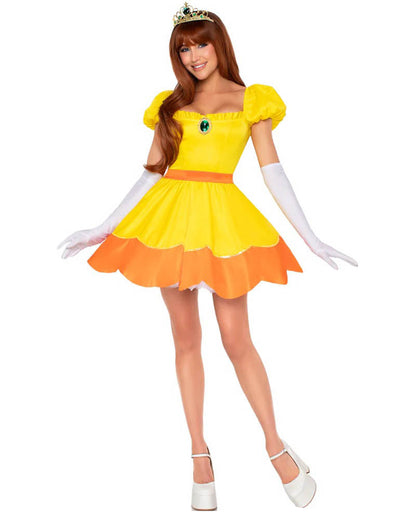 Orange Princess Womens Costume
