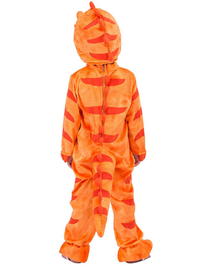 Orange T Rex Kids Costume