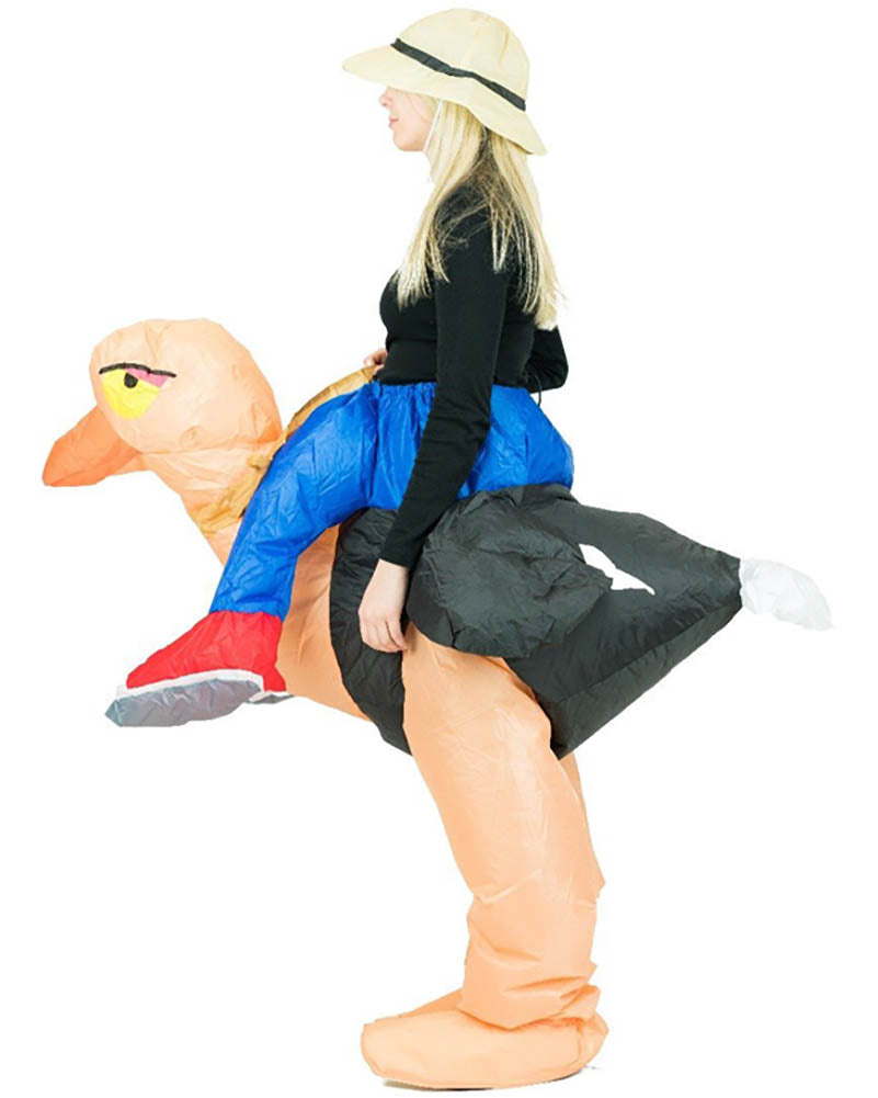 Ostrich Inflatable Adult Costume