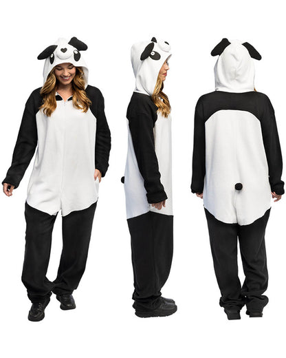 Panda Jumpsuit Adult Plus Size Costume