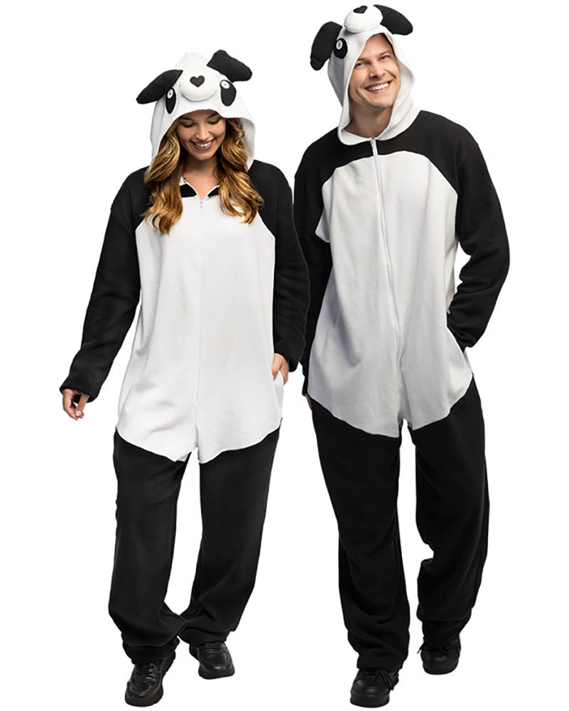 Panda Jumpsuit Adult Plus Size Costume