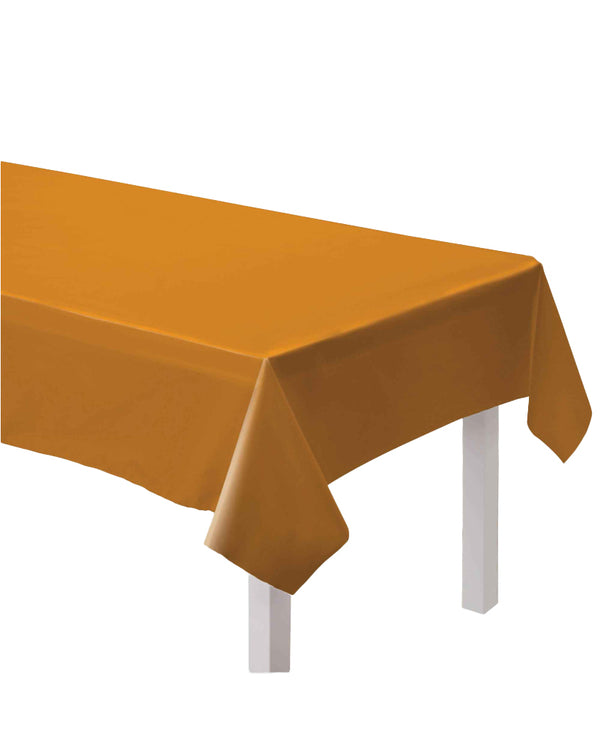 Paper Tablecover Orange 137cm x 274cm