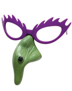 Party Glasses and Witch Nose Set