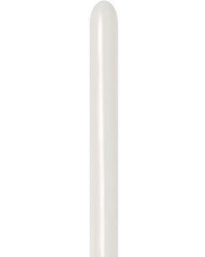 Pastel Dusk Cream 260T Latex Modelling Balloons Pack of 100