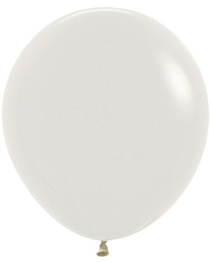 Pastel Dusk Cream 30cm Latex Balloons Pack of 100
