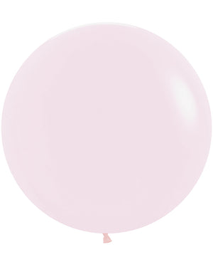Pastel Matte Pink 60cm Latex Balloons Pack of 10
