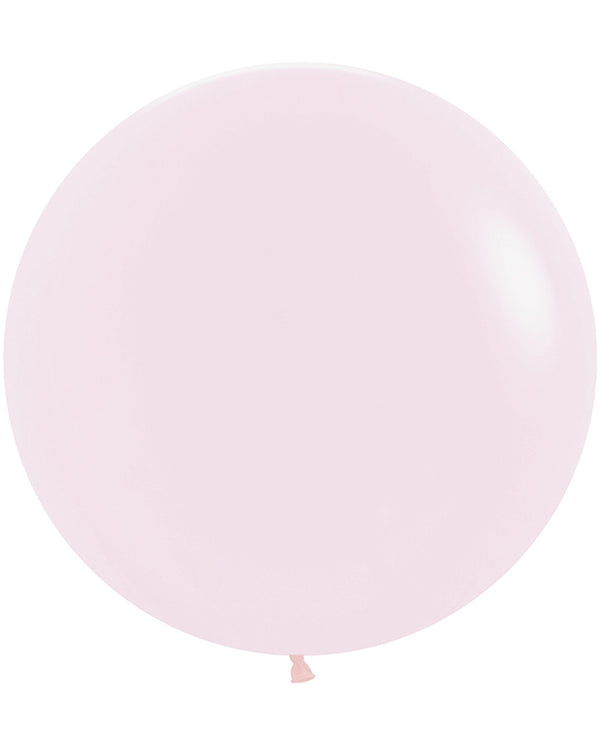 Pastel Matte Pink 60cm Latex Balloons Pack of 10