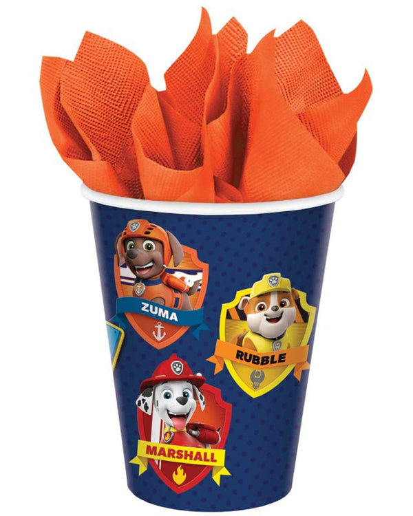 Paw Patrol Adventures 266ml Paper Cups Pack of 8