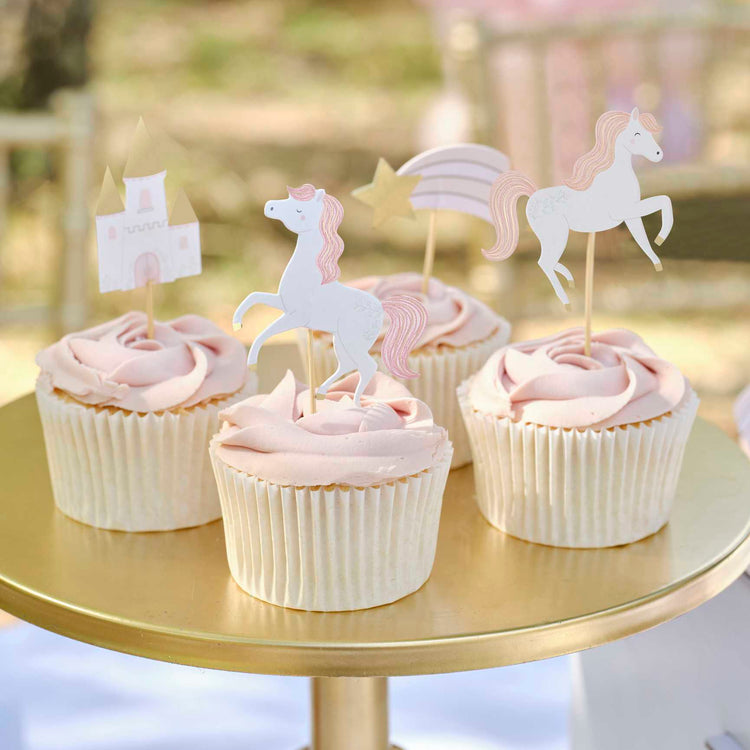 Princess Party Cupcake Toppers