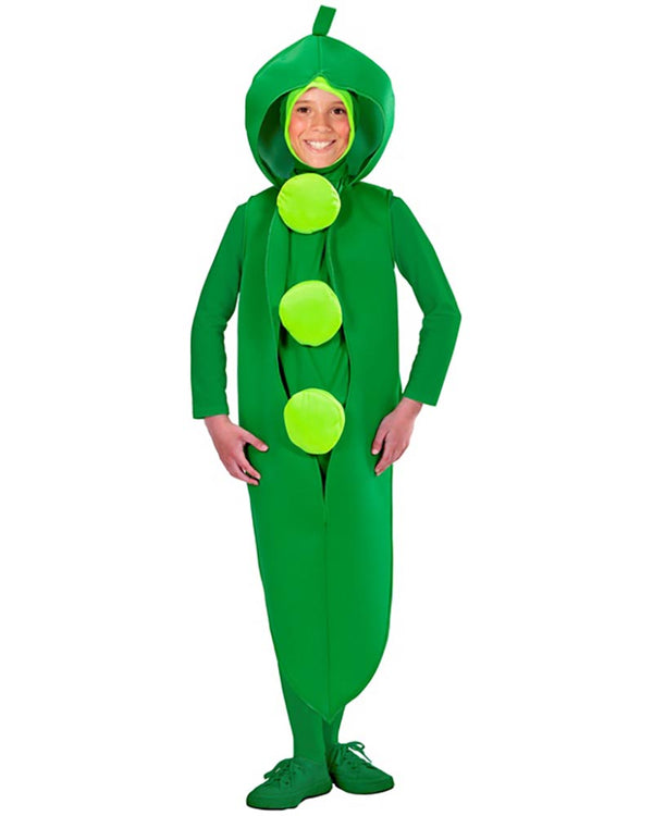 Green Pea Kids Costume