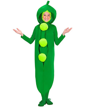 Green Pea Kids Costume