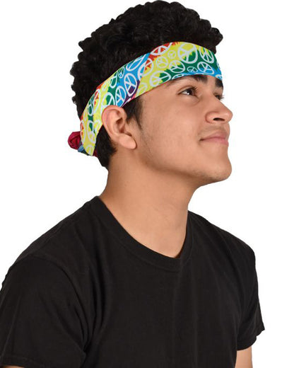 60s Peace Sign Bandana