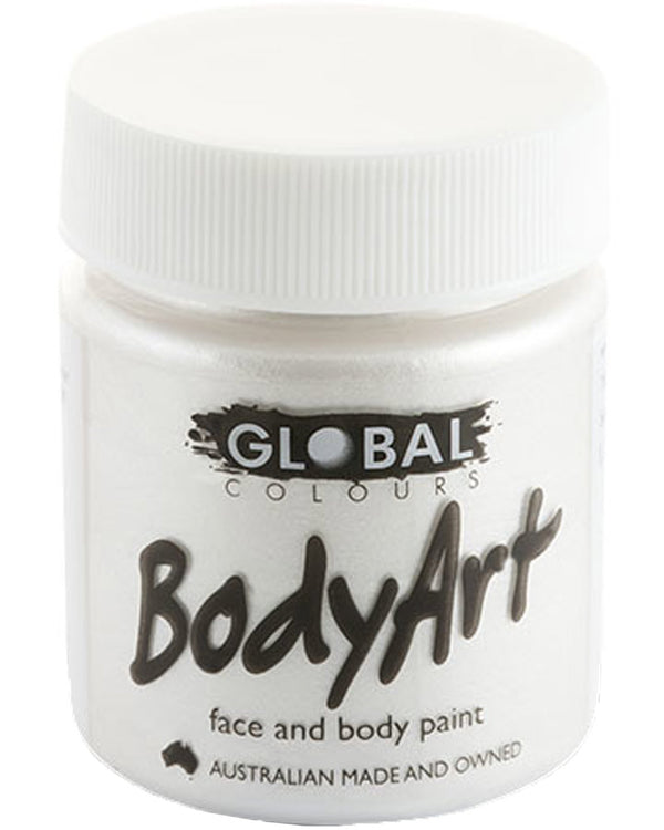 Pearl Metallic Face and Body Paint Tub 45ml