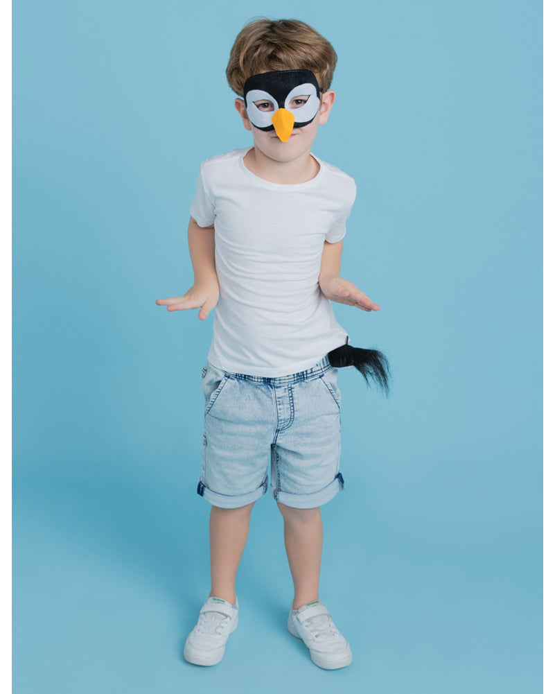 Penguin Animal Mask and Tail Set