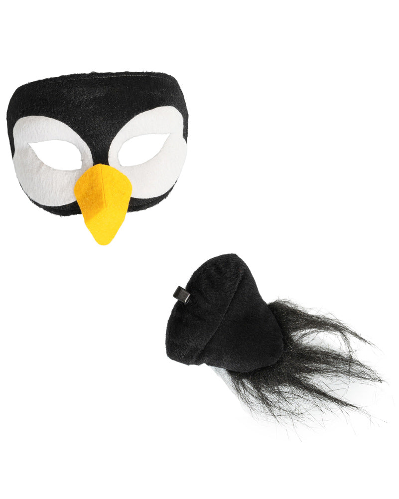 Penguin Animal Mask and Tail Set