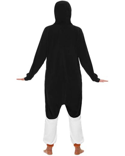 Penguin Hooded Adult Jumpsuit