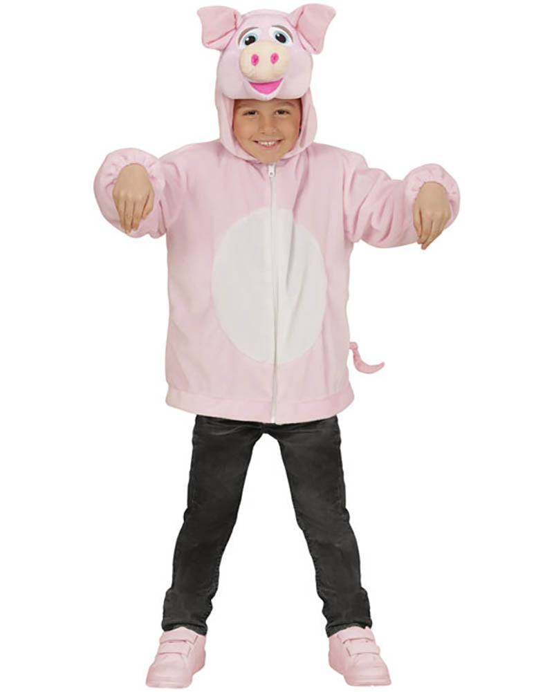 Pig Hoodie Kids Costume