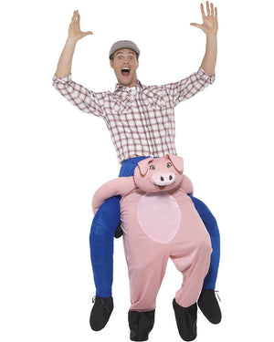 Pig Piggyback Adults Costume