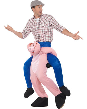 Pig Piggyback Adults Costume