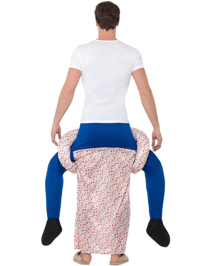 Piggyback Grandma Adult Costume