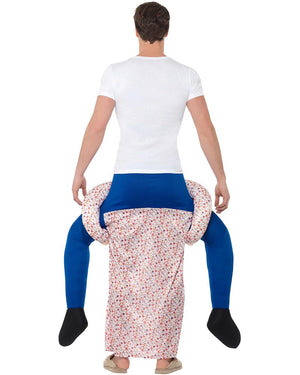 Piggyback Grandma Adult Costume