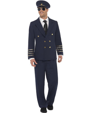 Pilot Mens Costume