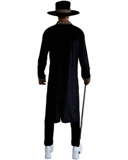 Pimp Coat and Hat Mens Plus Size Costume