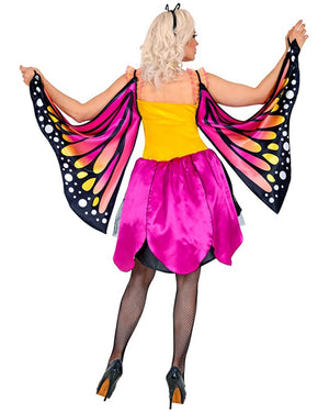 Pink Butterfly Womens Costume