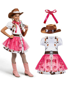 Pink Cowgirl Girls Costume