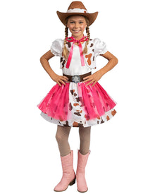 Pink Cowgirl Girls Costume