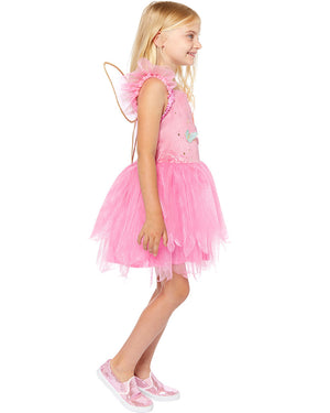 Pink Fairy Girls Costume