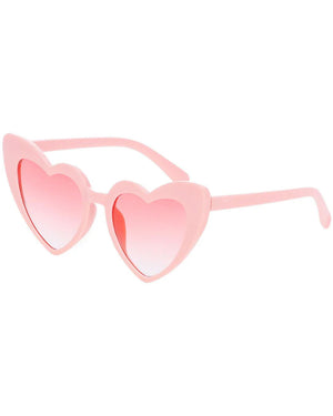 Pink Heart Hens Party Sunglasses