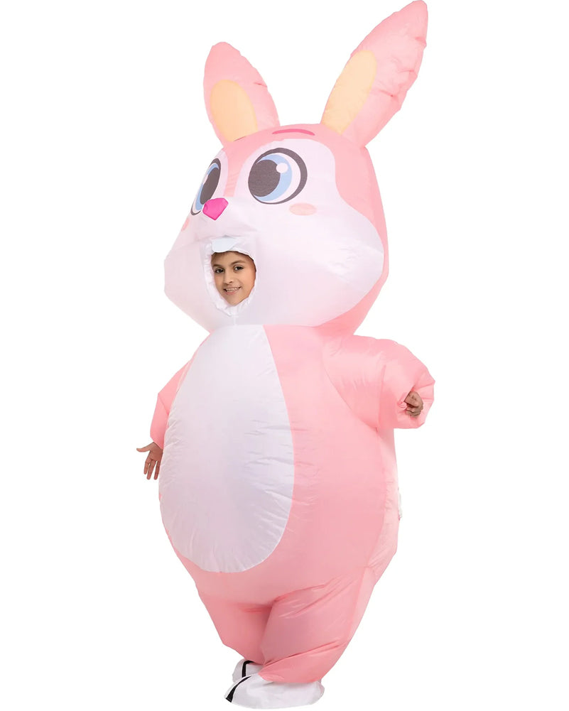 Pink Inflatable Bunny Inflatable Adult Costume