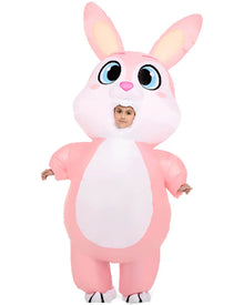 Pink Inflatable Bunny Inflatable Kids Costume