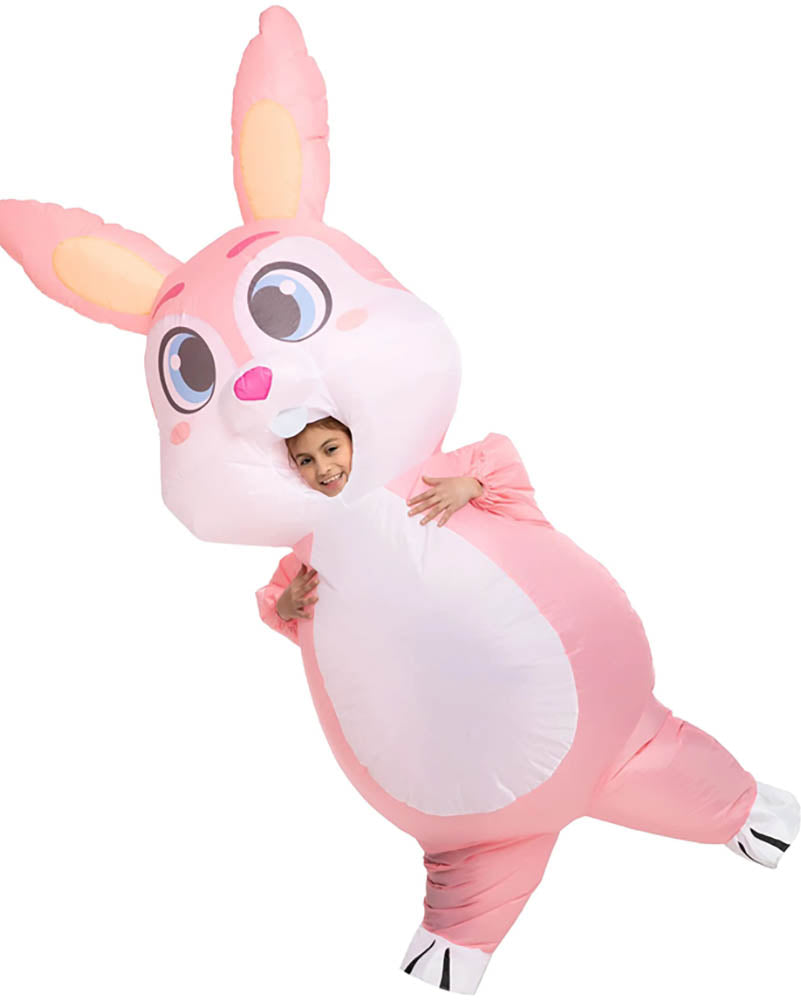 Pink Inflatable Bunny Inflatable Kids Costume